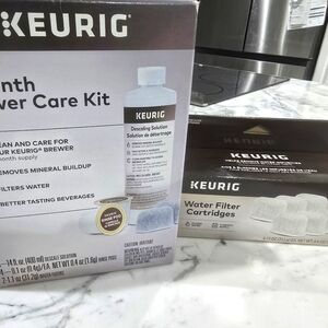 KEURIG 3 mo Brewer Kit & 6 filter kit